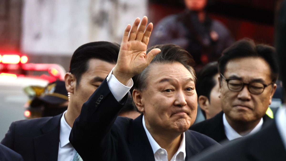 Fotografía de archivo de Yoon Suk-yeol, destituido como presidente de Corea del Sur.