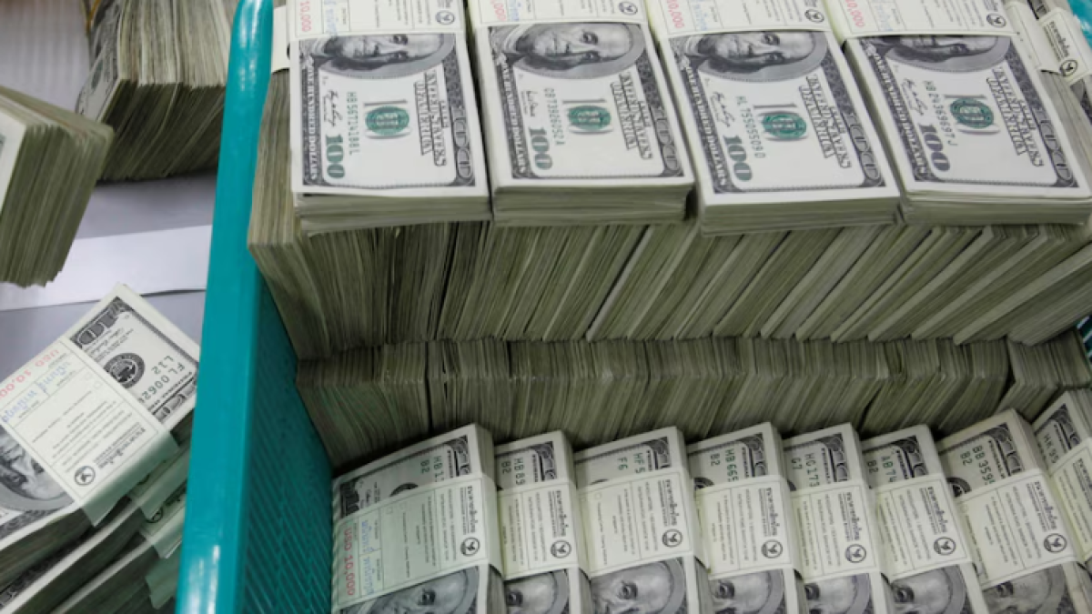 El dólar es la moneda oficial de Estados Unidos.