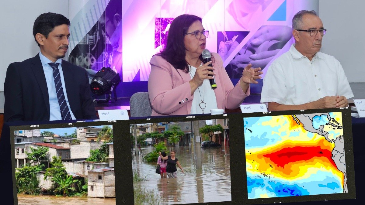 Expertos de la Espol analizaron la situación climática del país.