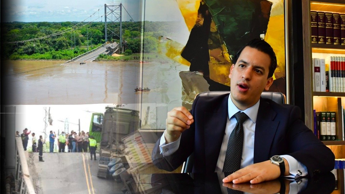 El abogado Kevin García atendió a EXPRESO