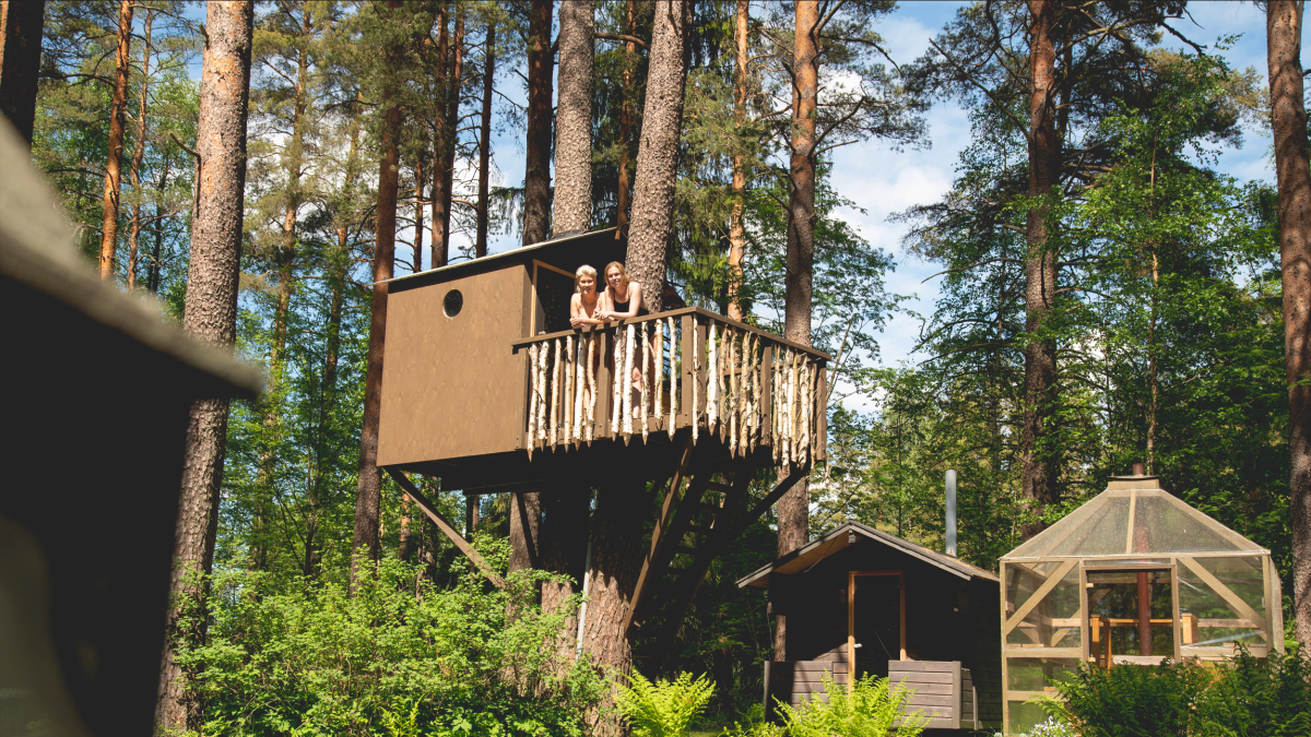 Sauna en el árbol (Puumajasauna)- Urpola