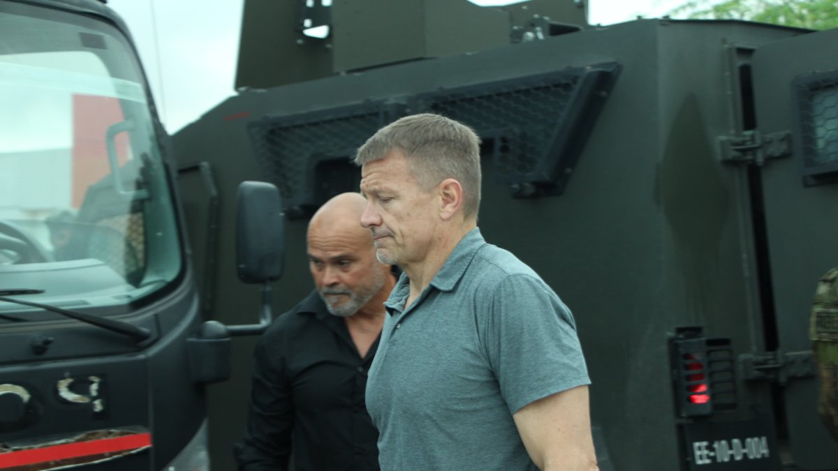 Erik Prince, de la empresa de seguridad Blackwater, en territorio.
