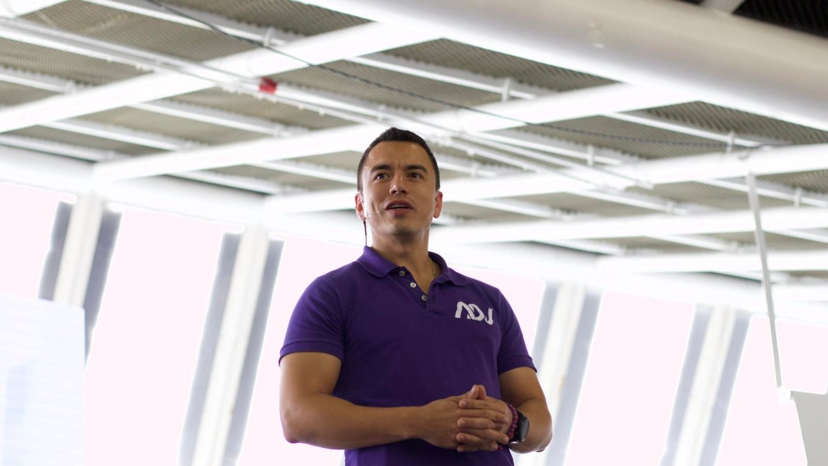 El presidente habló de una 