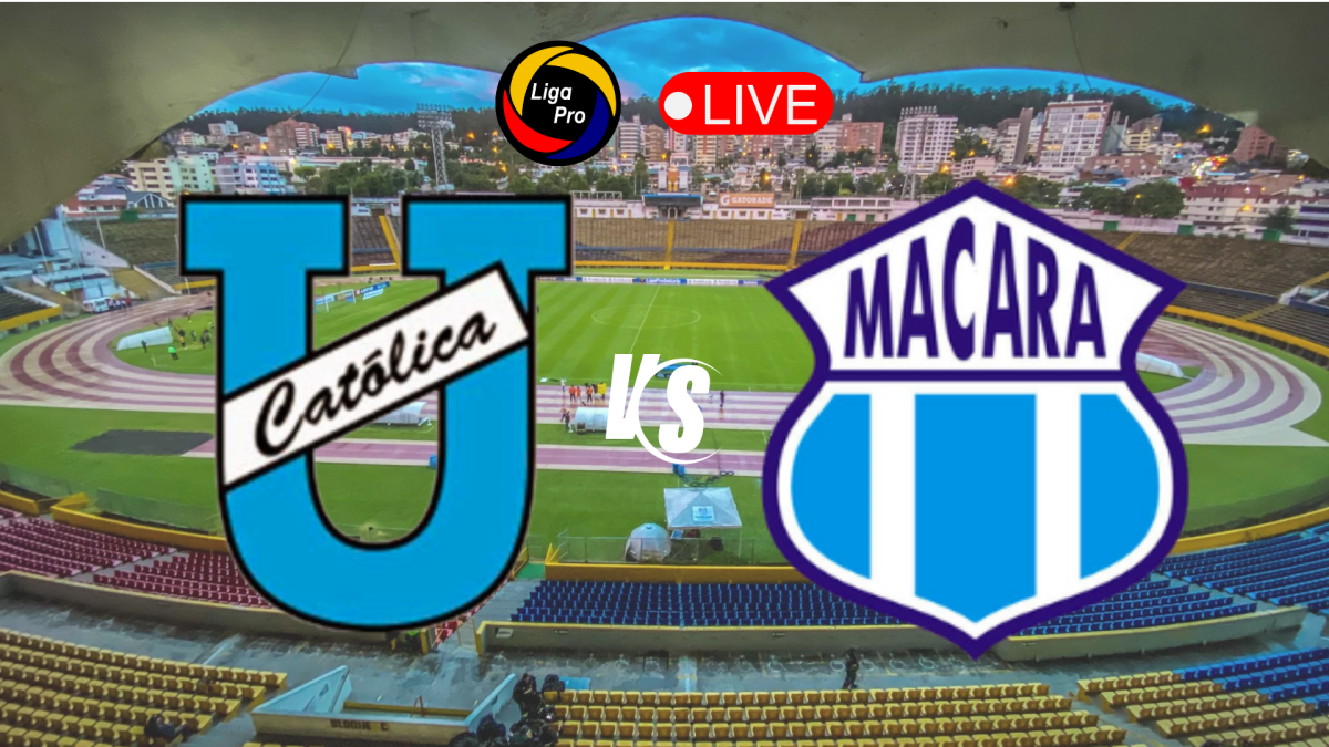 Universidad Católica y Macará se enfrentan en la séptima fecha de la LigaPro 2025.