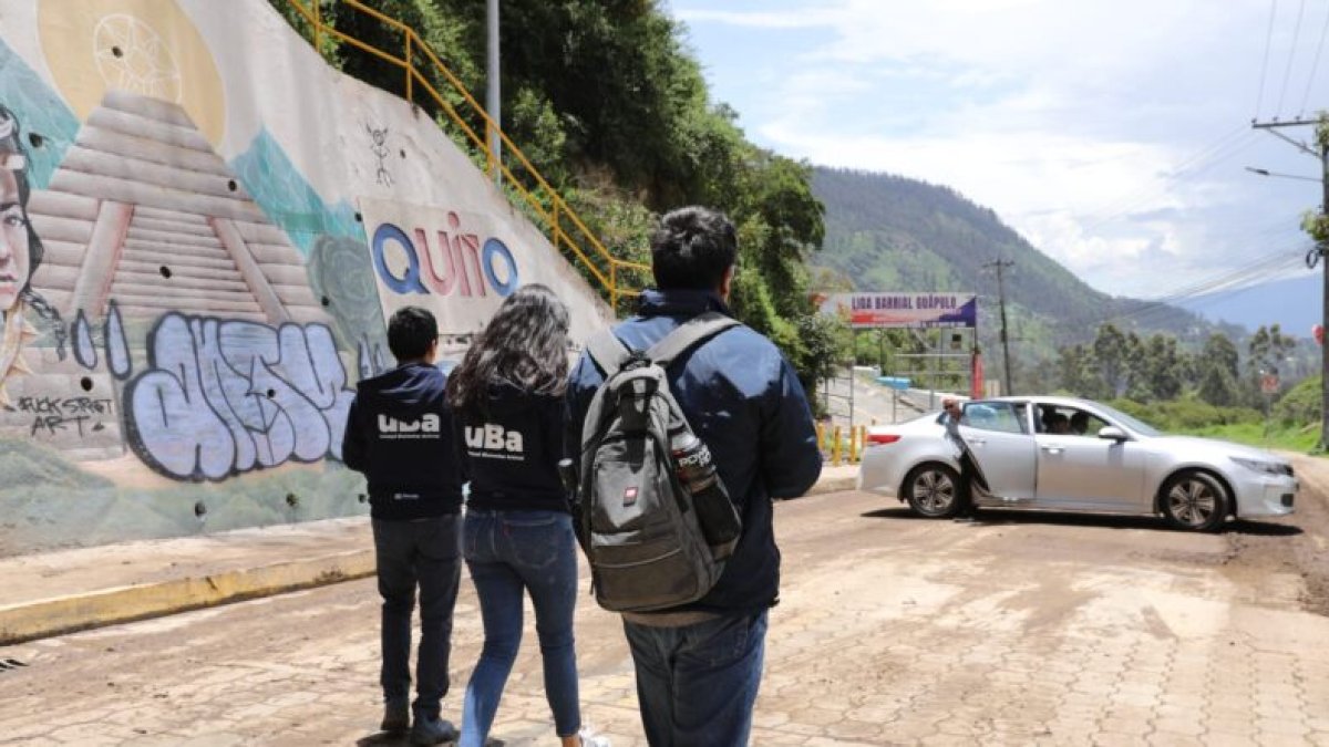 La Unidad de Bienestar Animal brindó atención veterinaria a 18 animales, tras el deslizamiento de tierra en Guapulo