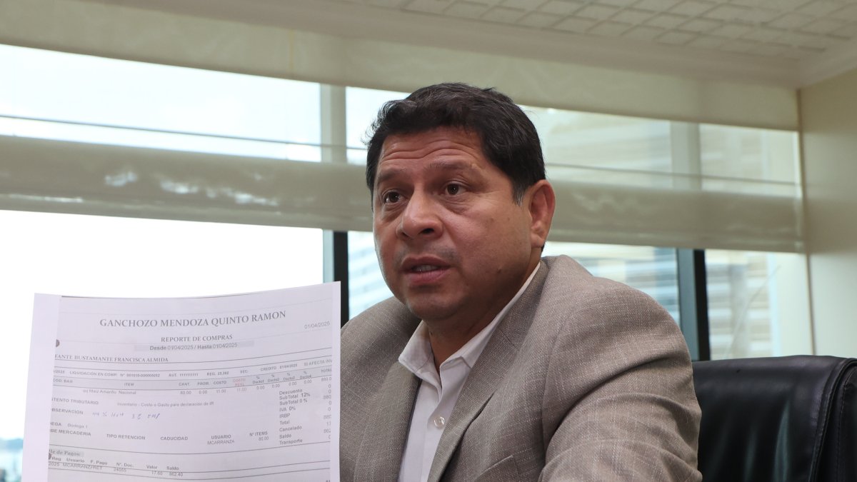 El ministro de Agricultura y Ganadería de Ecuador, Danilo Palacios.