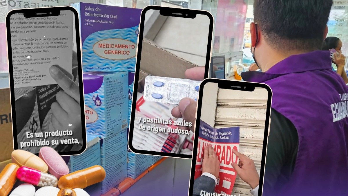 El caso se dio a conocer en videos y redes sociales oficiales de Arcsa.