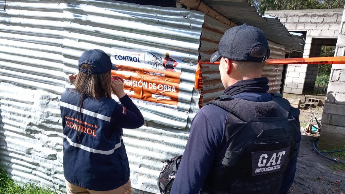 Las obras, localizadas a la altura del Puente 3, operaban sin los permisos municipales