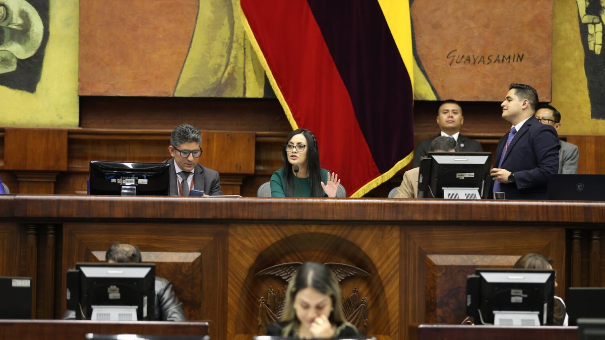 La presidenta de la Asamblea Viviana Veloz habló del asesinato de Villavicencio.