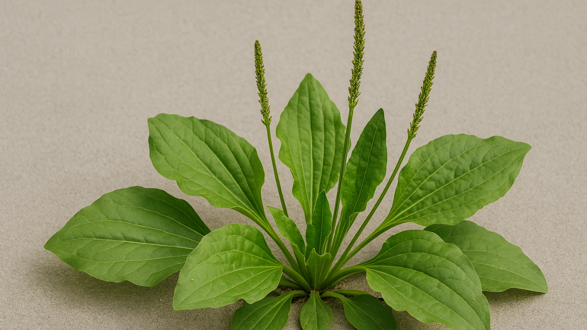 El Llantén, la planta ´Curalotodo´, ideal para suavizar el tracto digestivo, aliviar el estreñimiento y proteger contra el resfriado