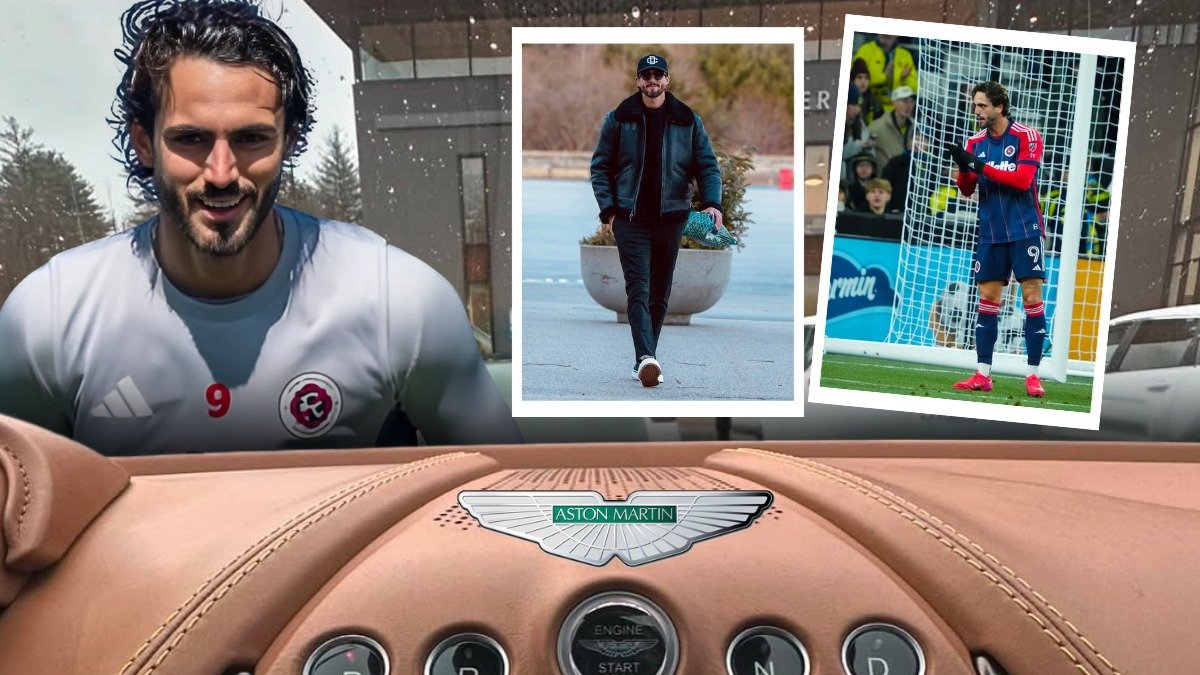 Leonardo Campana tiene un Aston Martin en Estados Unidos.