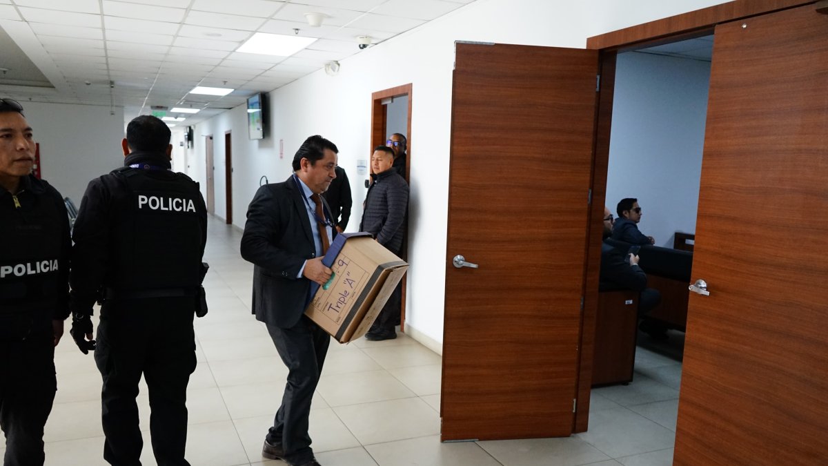 Parte del proceso judicial del caso Triple A.