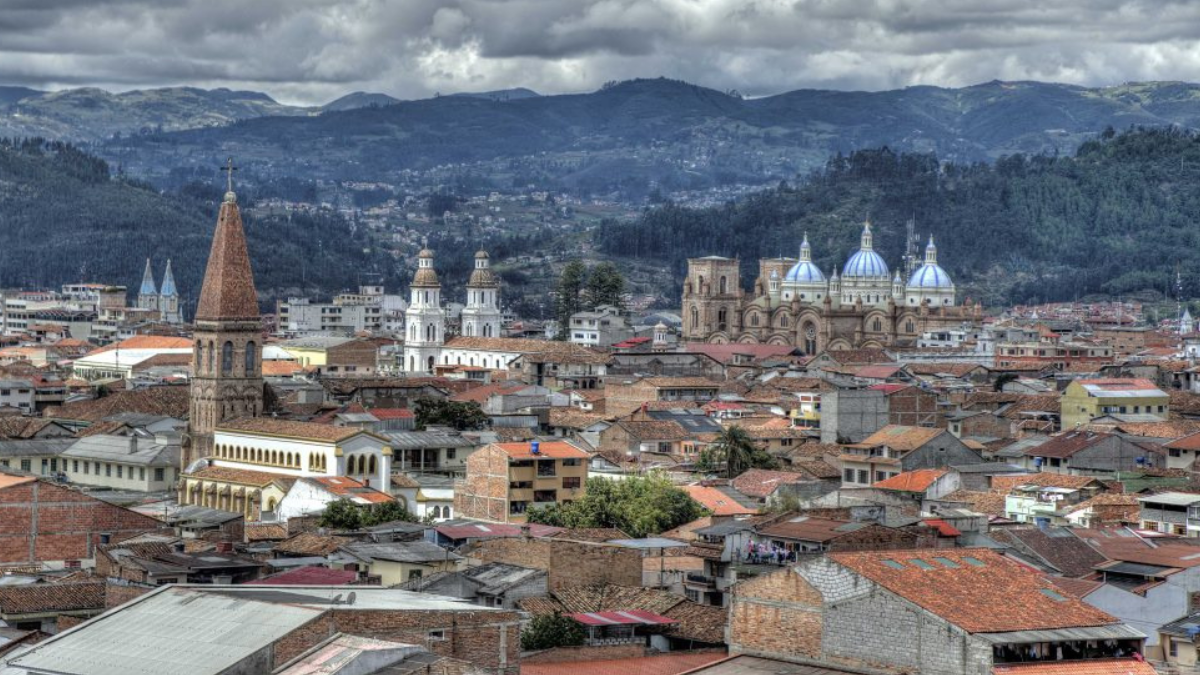 Vista del Centro Histórico de Cuenca.