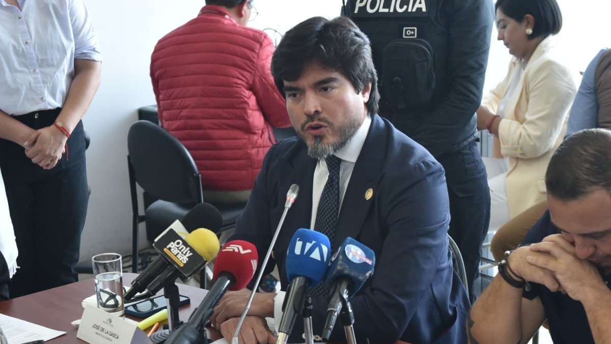 El ministro José De La Gasca acudió este 9 de abril a la Comisión de Seguridad.