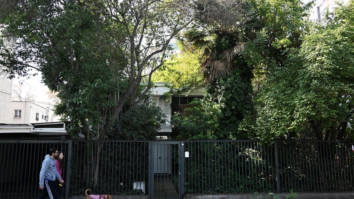 La casa del expresidente chileno Salvador Allende, en Providencia, Chile. El gobierno chileno vio frustrados sus intentos por adquirirla.