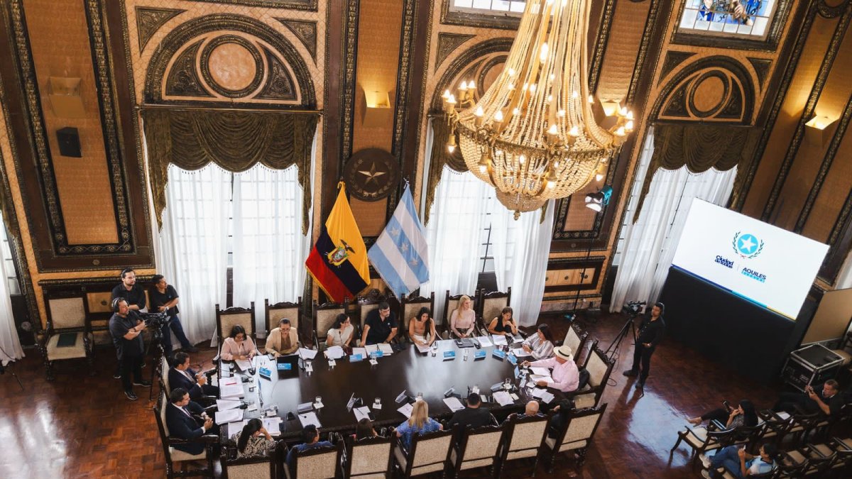Concejo de Guayaquil sesionó este 10 de abril.