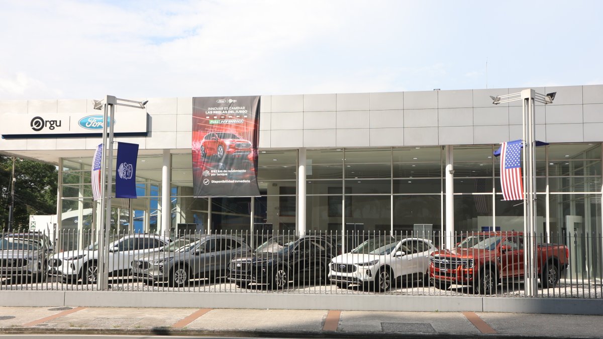 Una de las concesionarias que vende en Guayaquil carros de origen de Estados Unidos.