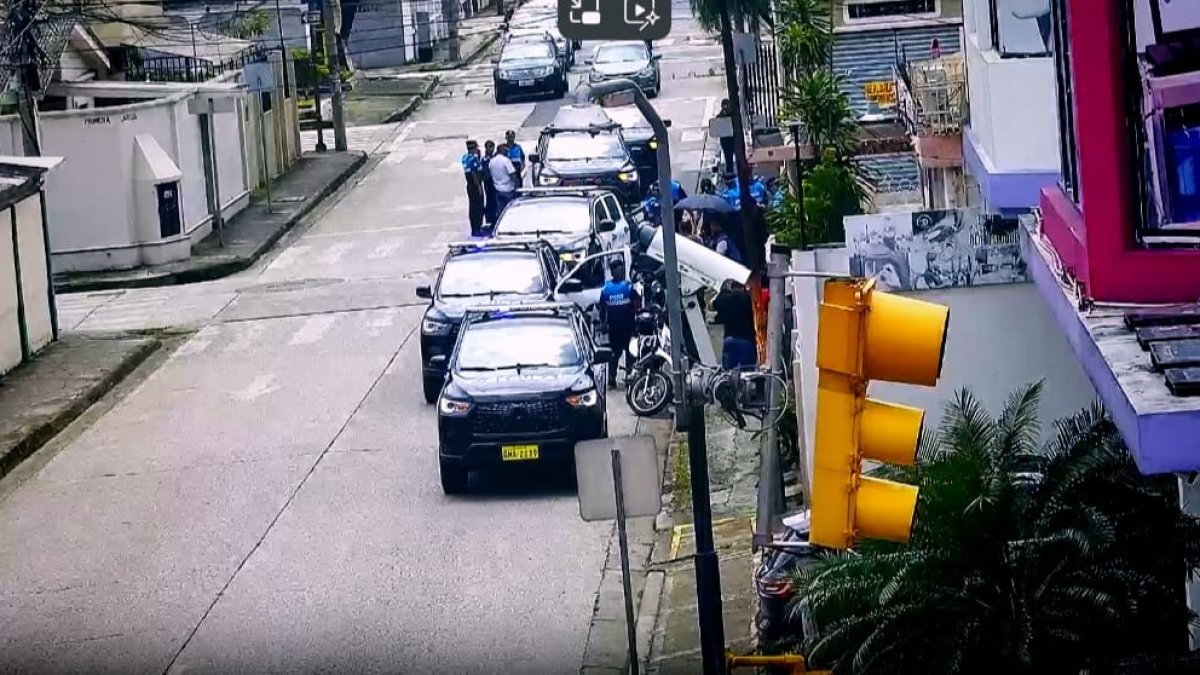 Esquina de Victor Emilio Estrada y Laureles. Allí sucedió el hecho.