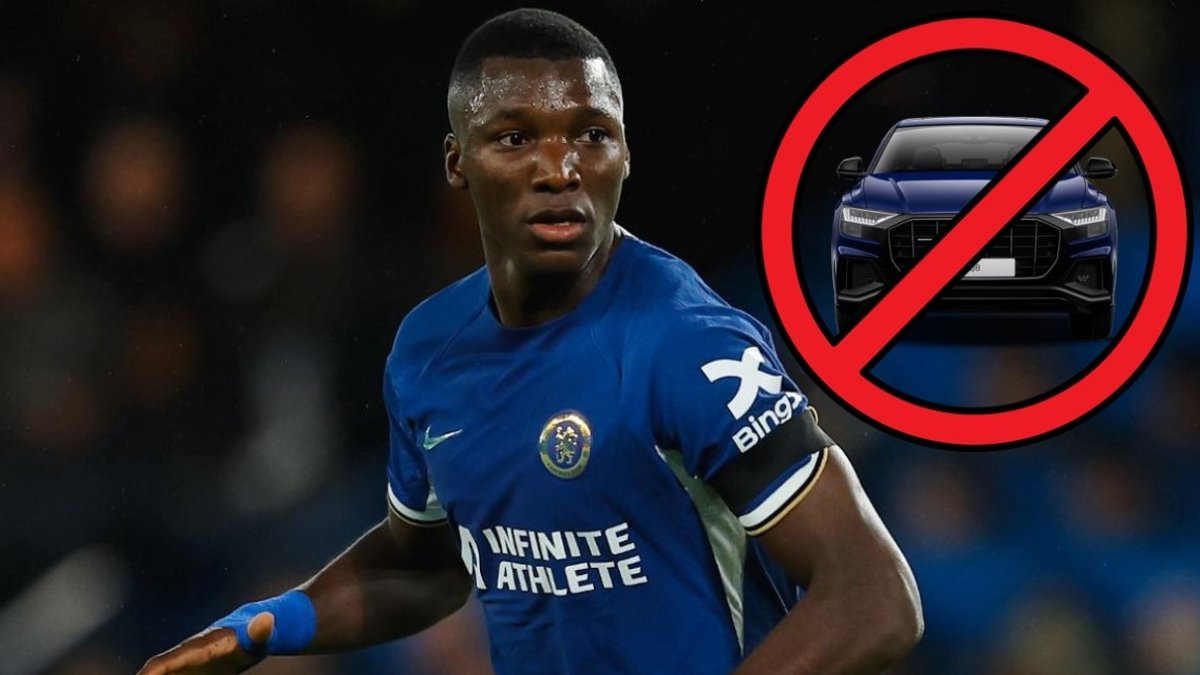 Moisés Caicedo fue detenido en Inglaterra por no usar licencia válida para conducir