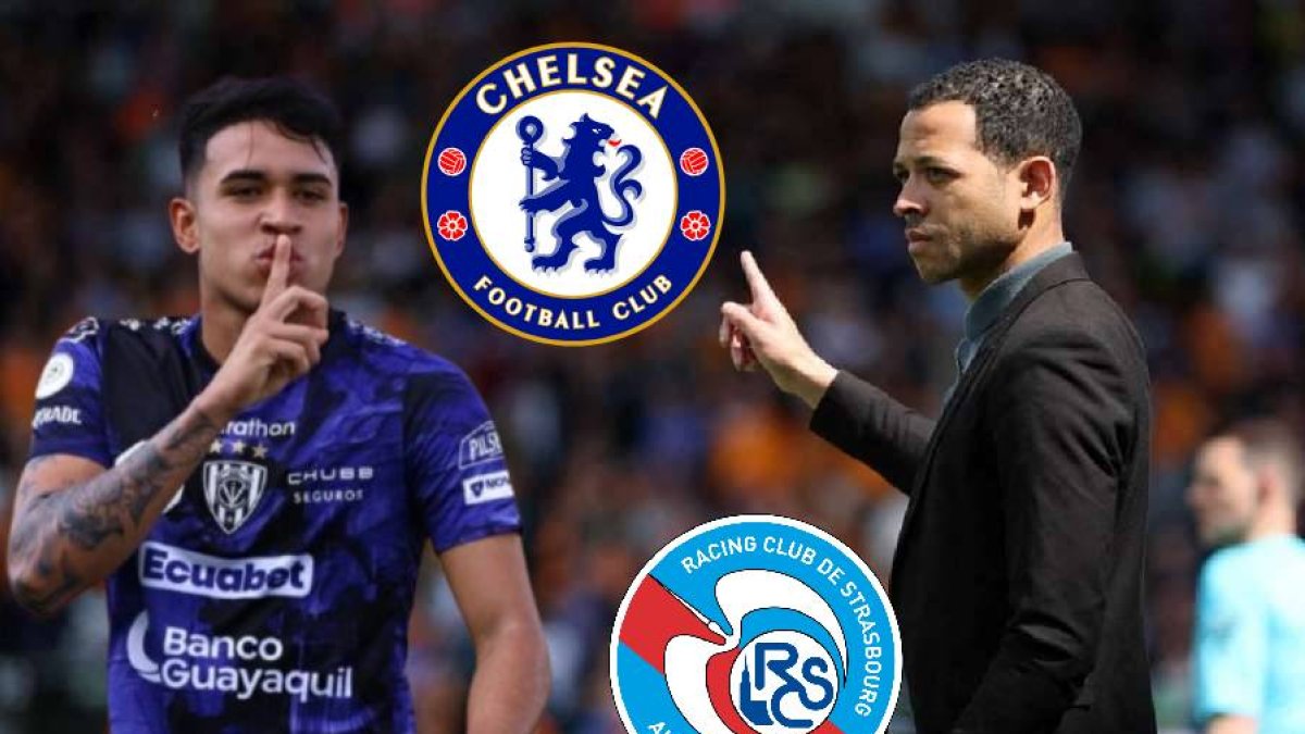 Kendry Páez fue analizado por Liam Rosenior, entrenador del Estrasburgo francés.