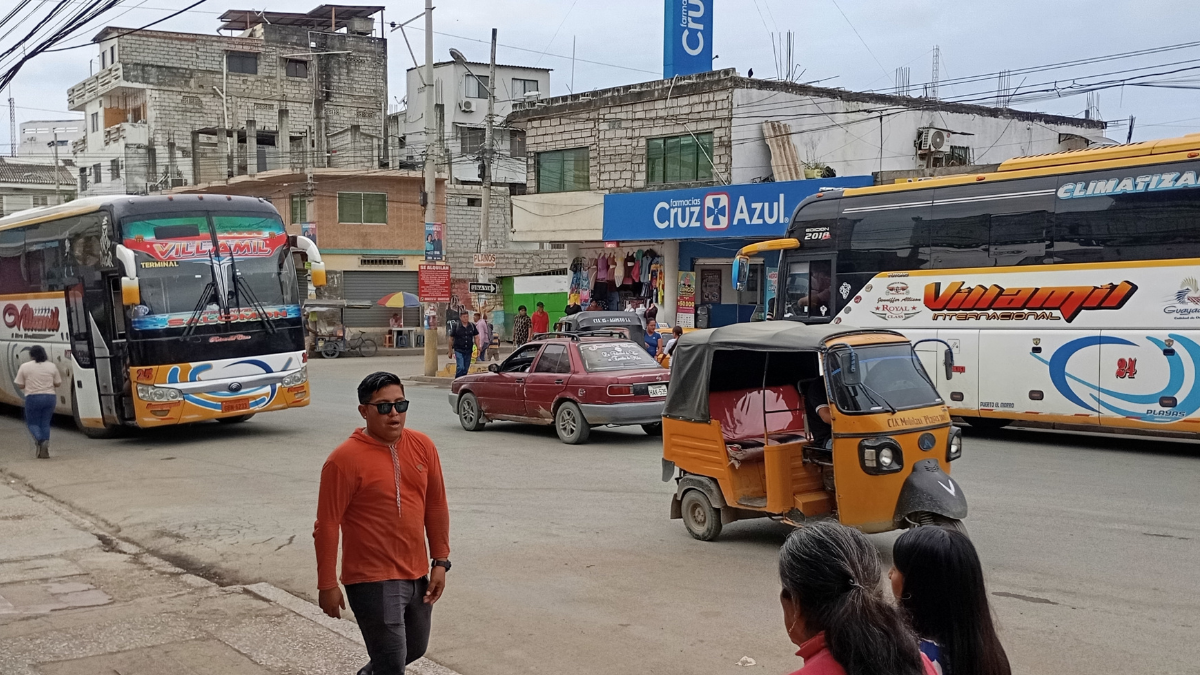 Situación. Actualmente, varios buses se parquean en las calles.