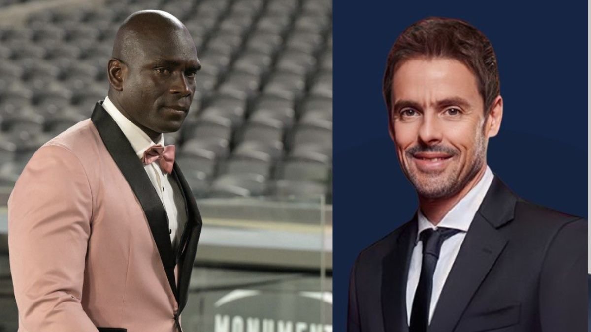 Segundo Castillo y su look que causó sensación en el periodista Mariano Closs.