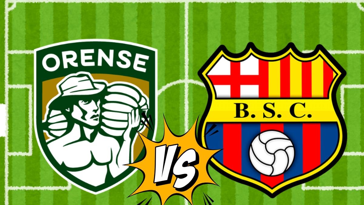 Orense vs Barcelona juegan en el estadio Nueve de Mayo de Machala.