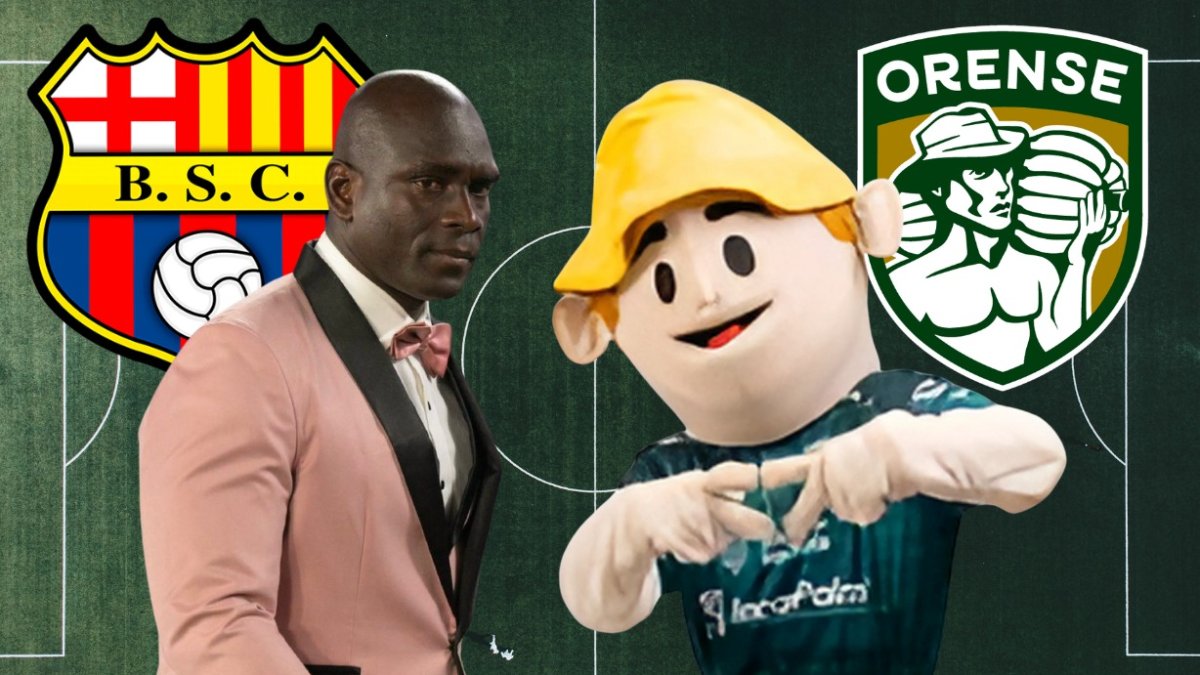 Segundo Castillo frente a frente con Bananerito en el estadio Nueve de Mayo de Machala.