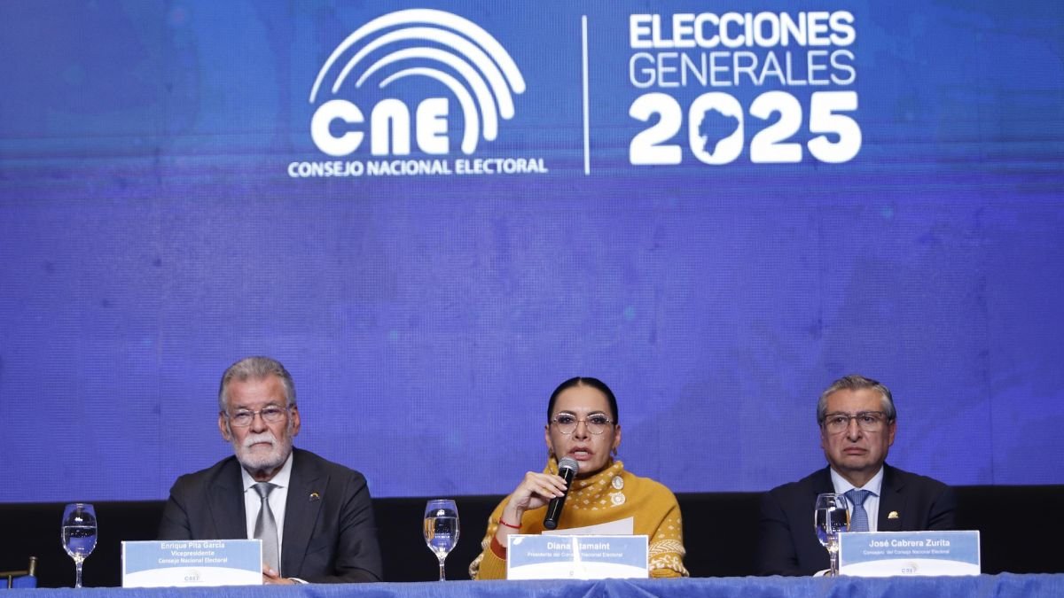 Los consejeros del CNE cumplieron su período de seis años, el 20 de noviembre del 2024.