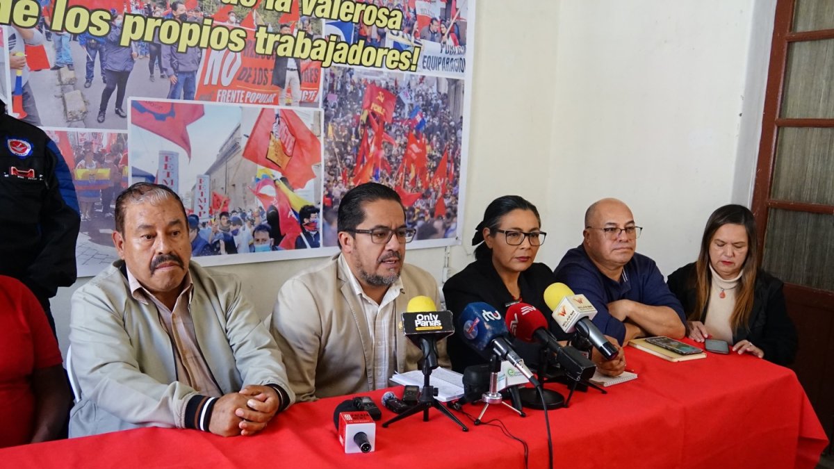 El presidente del FUT José Villavicencio habló de la posición de la organización ante los resultados.