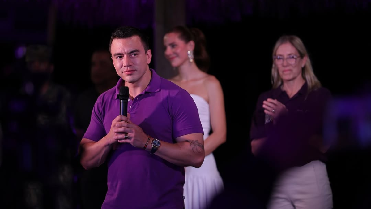 Daniel Noboa celebra su victoria en la segunda vuelta presidencial. Con este nuevo triunfo, se convierte en una figura clave para definir el rumbo político y social de Ecuador.