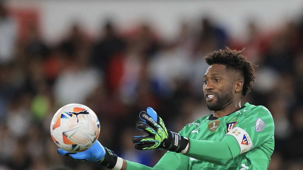 Alexander Domínguez, experimentado arquero de Liga de Quito