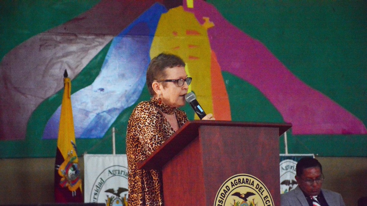 Tamara Borodulina tiene un poco más de un año en el cargo de rectora de la Universidad Agraria. Enfrenta denuncias de irregularidades en la institución educativa.