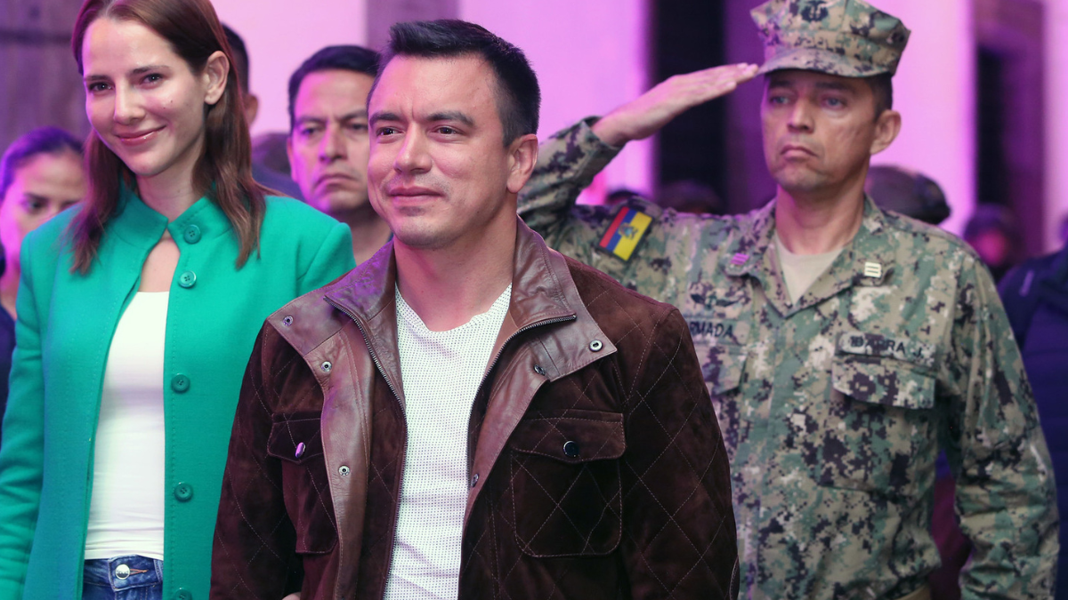 Presidente de Ecuador, Daniel Noboa.