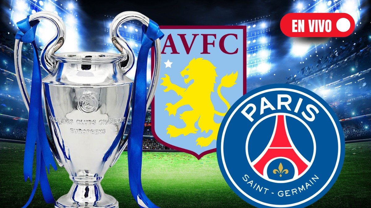 Aston Villa y PSG definen un boleto a la semifinal de Champions League.