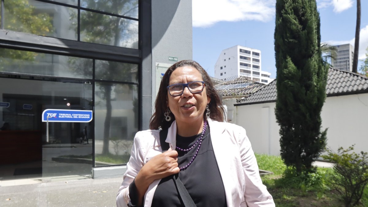 Thanya Herrera, miembro del Consejo de Protección de Derechos del DMQ. Denunció al alcalde Pabel Muñoz por supuesta violencia política de género.