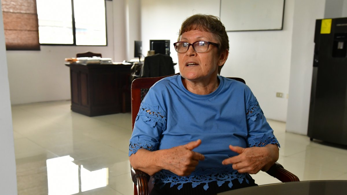 Tamara Borodulina dijo a EXPRESO que no renunciará al Rectorado de la Universidad Agraria.