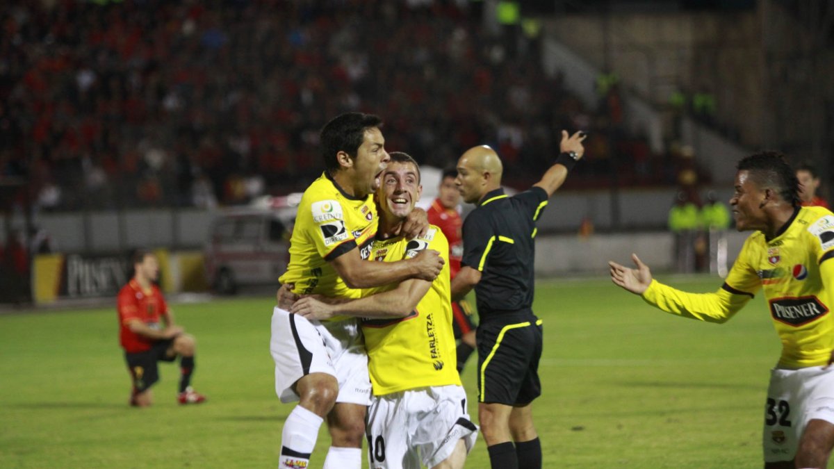 Matías Oyola y Damián Díaz son consideraros ídolos en Barcelona SC.