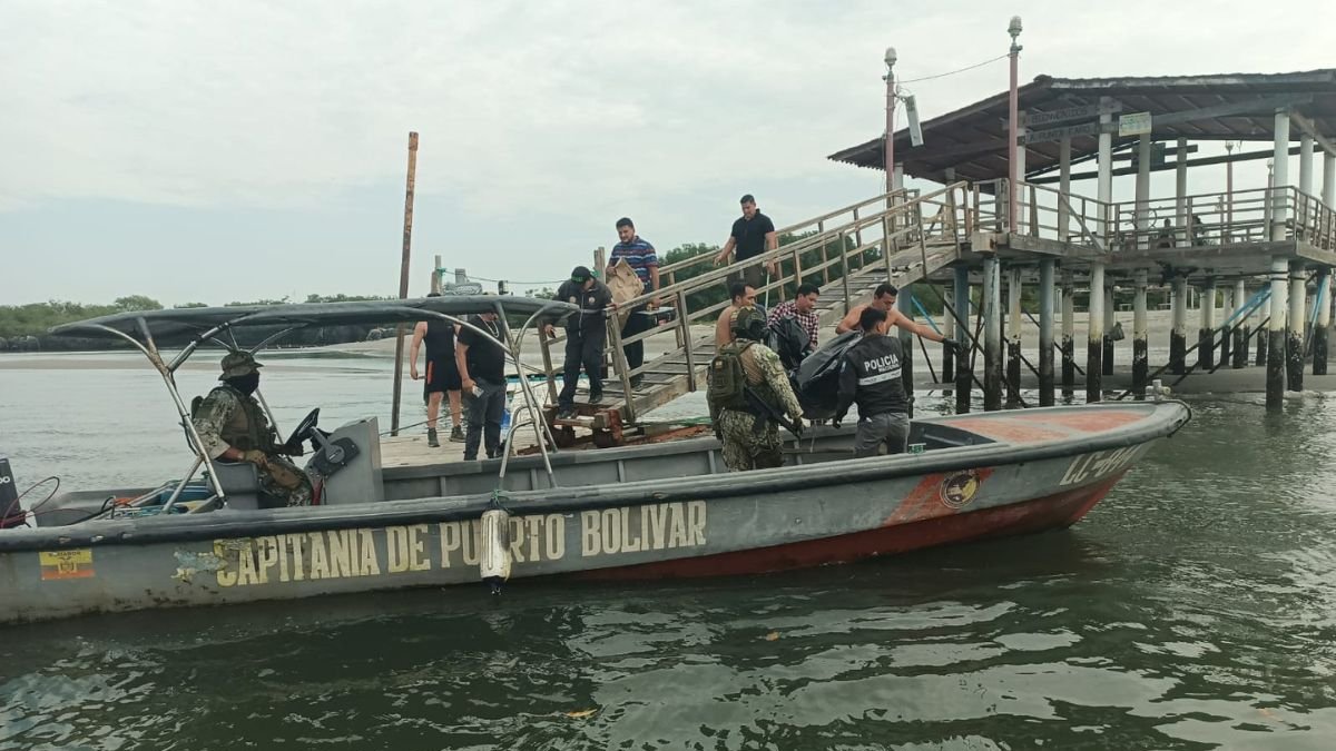 Imagen referencial. Muelle de Puerto Bolívar.