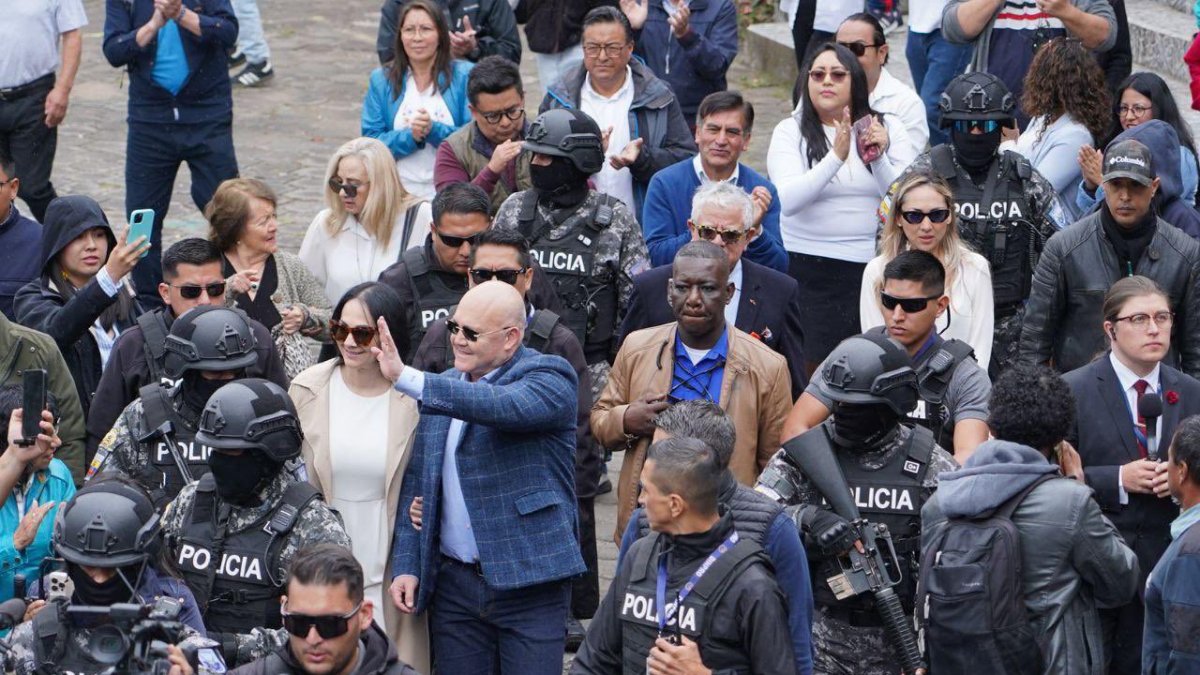 Diego Borja fue candidato a la Vicepresidencia por la Revolución Ciudadana.