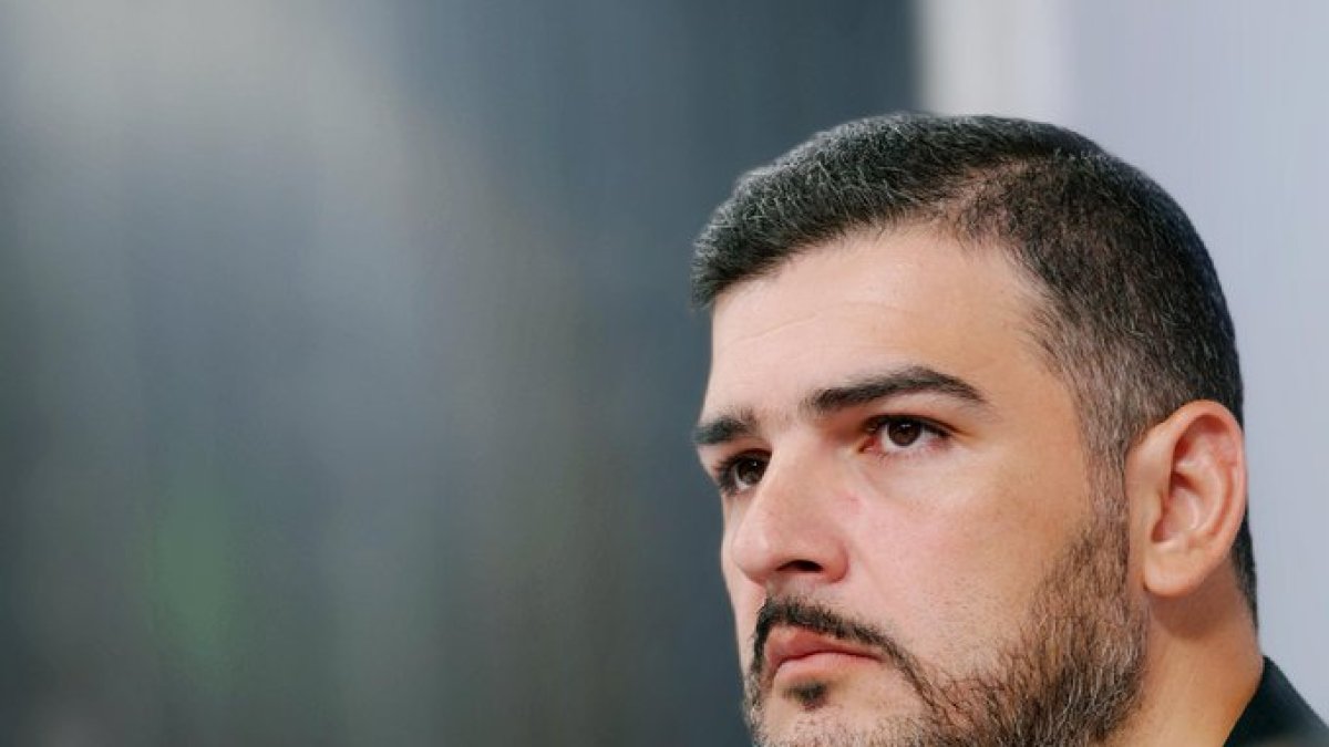 El alcalde de Guayaquil, Aquiles Álvarez, durante su enlace radial de este miércoles 16 de abril.