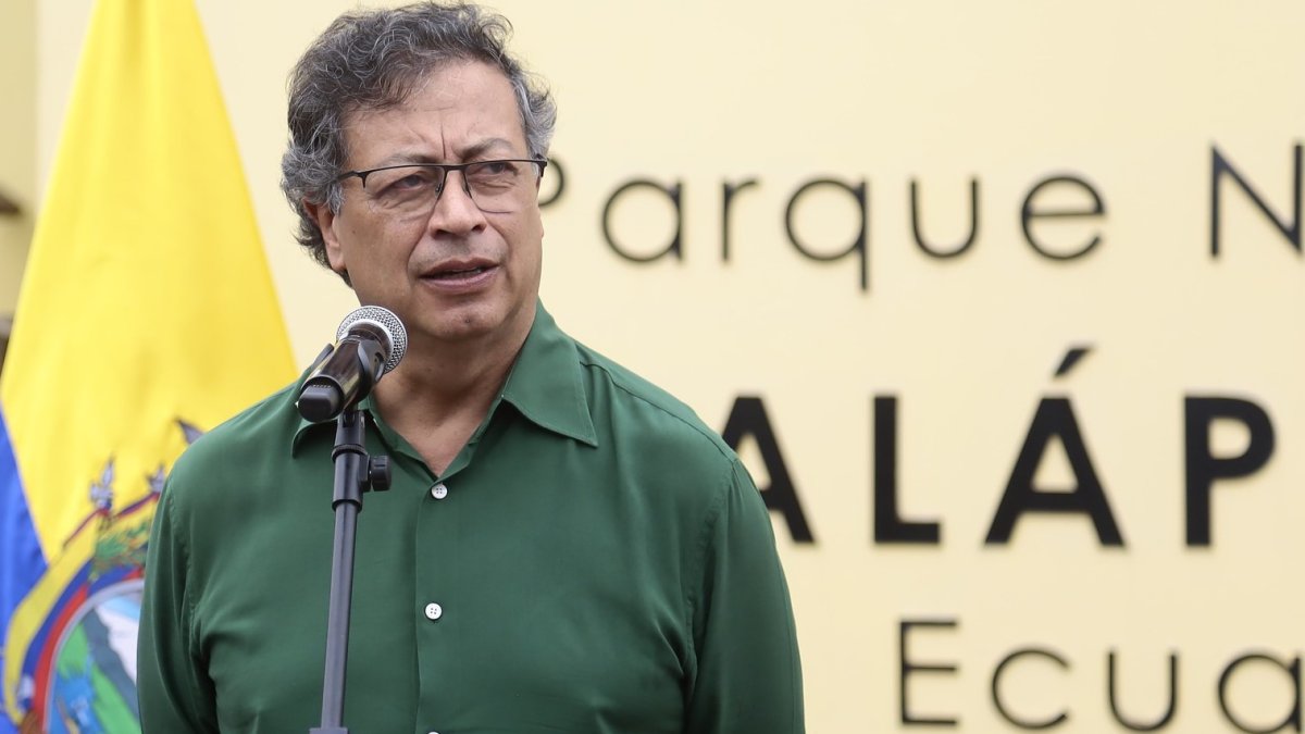 El presidente de Colombia, Gustavo Petro, dijo que no puede reconocer los resultados de las elecciones presidenciales en Ecuador.
