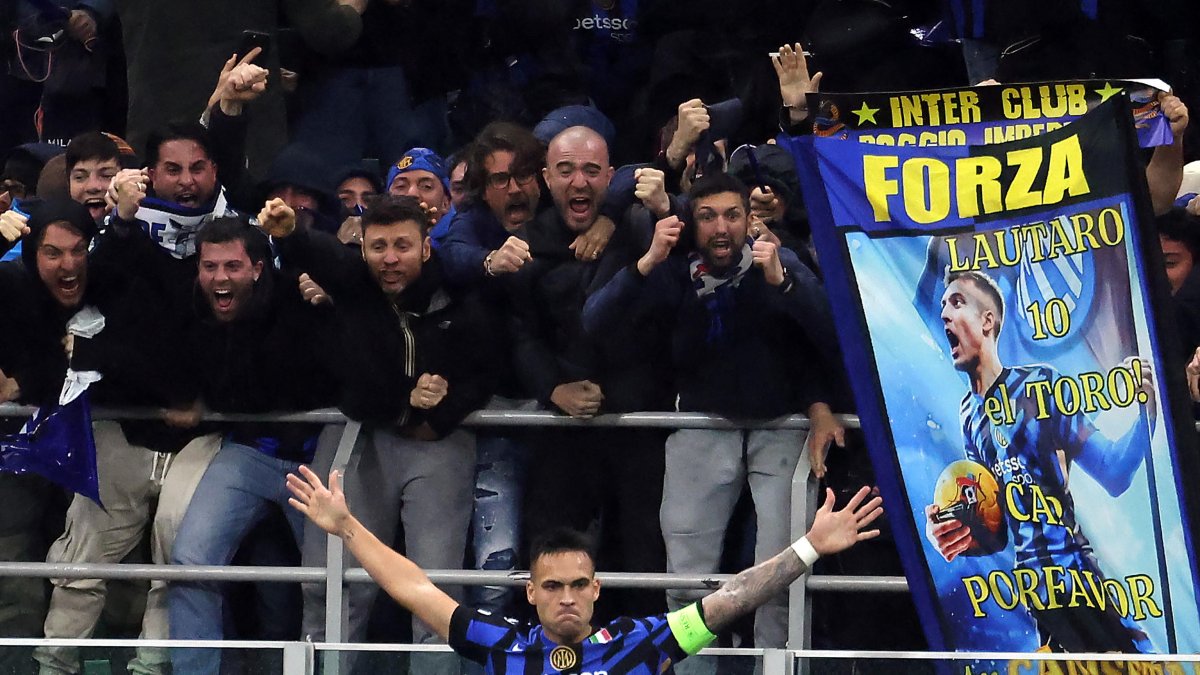 Lautaro Martínez figura del Inter de Milán.