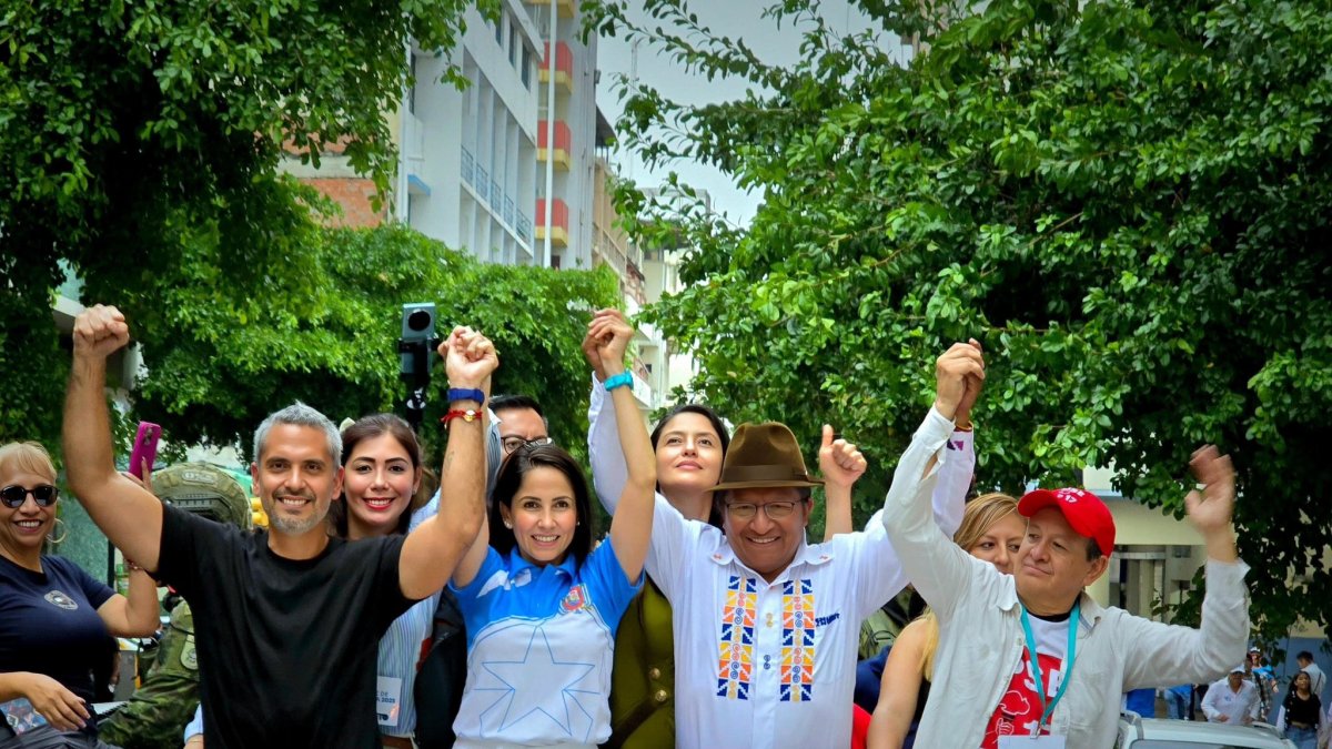 El correísmo logró una alianza con RETO, Pachakutik, Partido Socialista y Centro Democrático para la segunda vuelta.