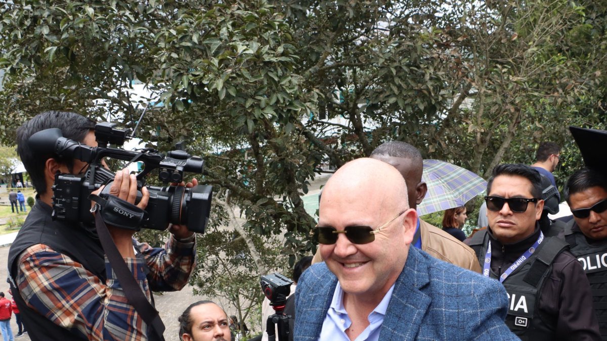 El candidato a vicepresidente del correísmo, Diego Borja, cruzó a Colombia el 16 de abril de 2025.