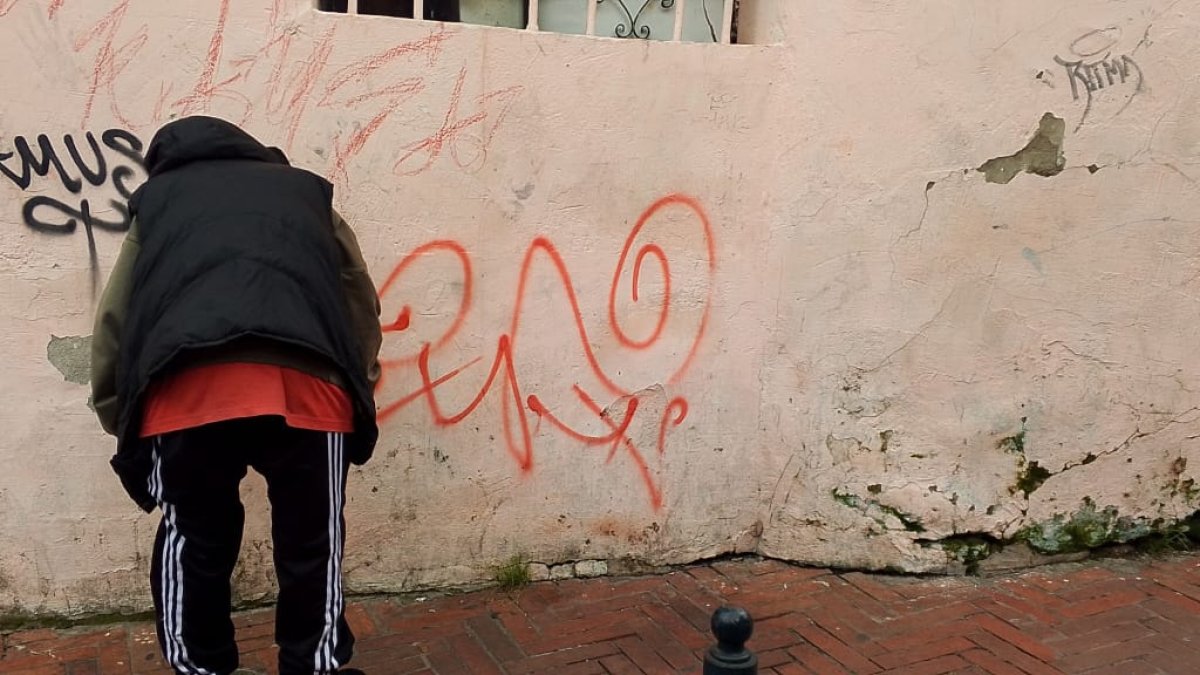 Tres de los cuatro jóvenes detenidos por rayar las paredes son menores de edad.