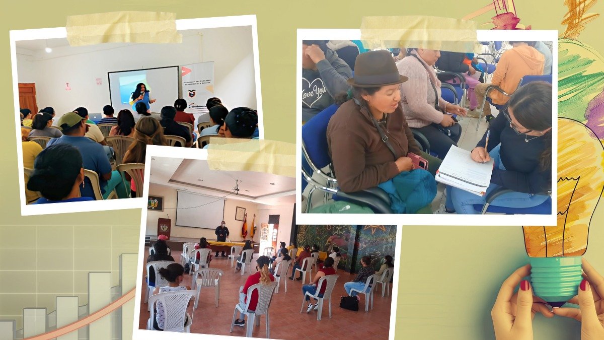 En las Escuelas de Inclusión Económica se capacita a personas beneficiarias de bonos y pensiones sobre gestión empresarial.