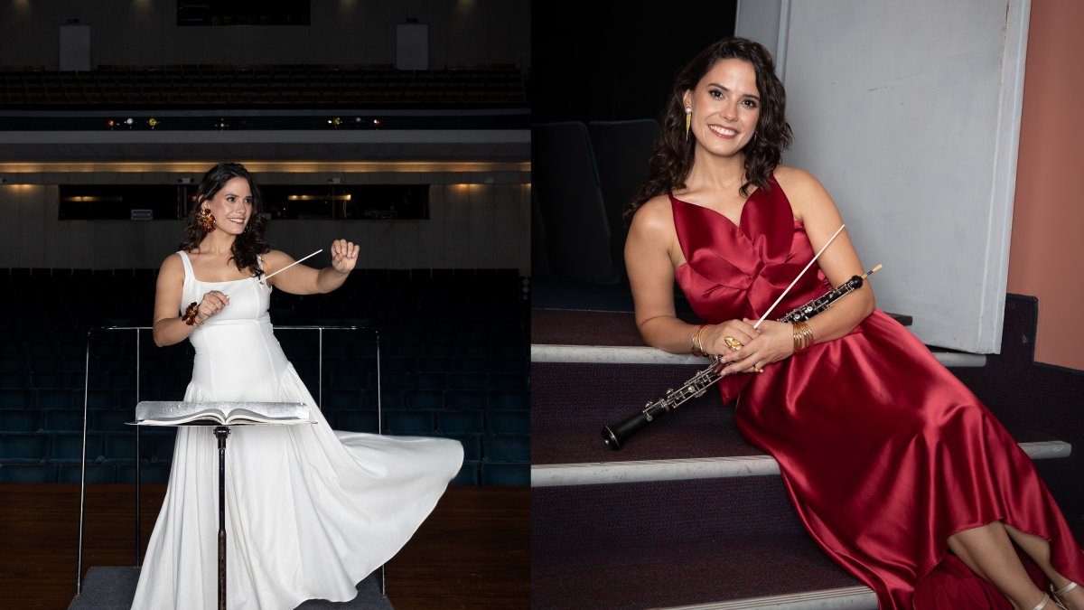 Victhoria Pérez es directora de orquesta y oboísta profesional.