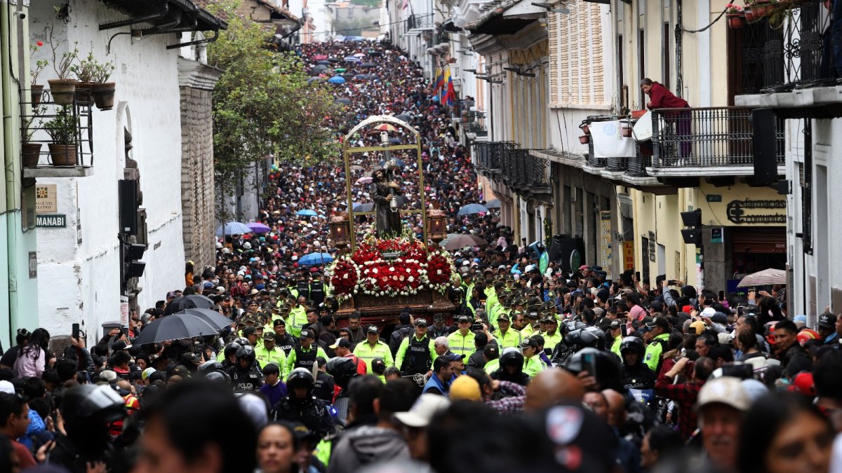 La procesión Jesús del Gran Poder va a recorrer las principales calles del Centro Histórico.