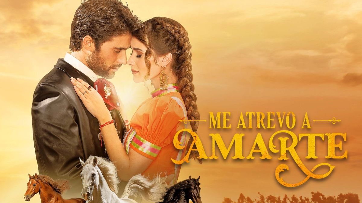 Póster oficial de Me atrevo a amarte.